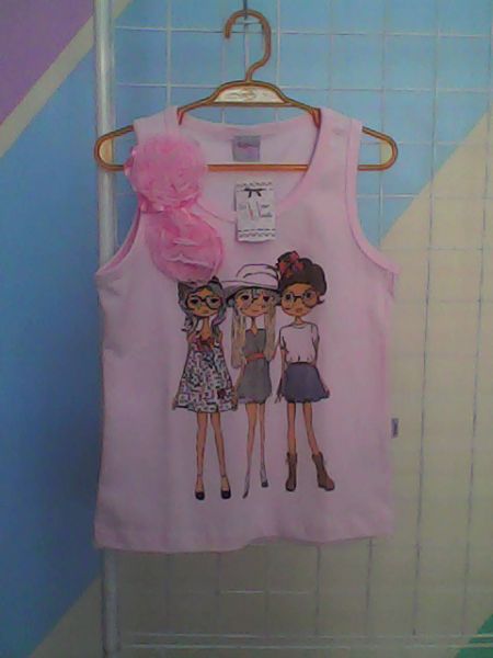 Regata cotton estampada 3 meninas.4_6_8